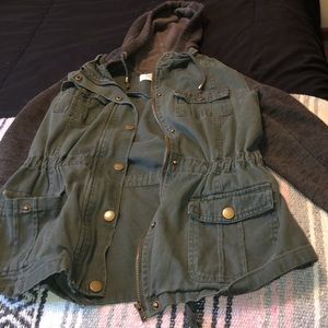 Olive green jacket